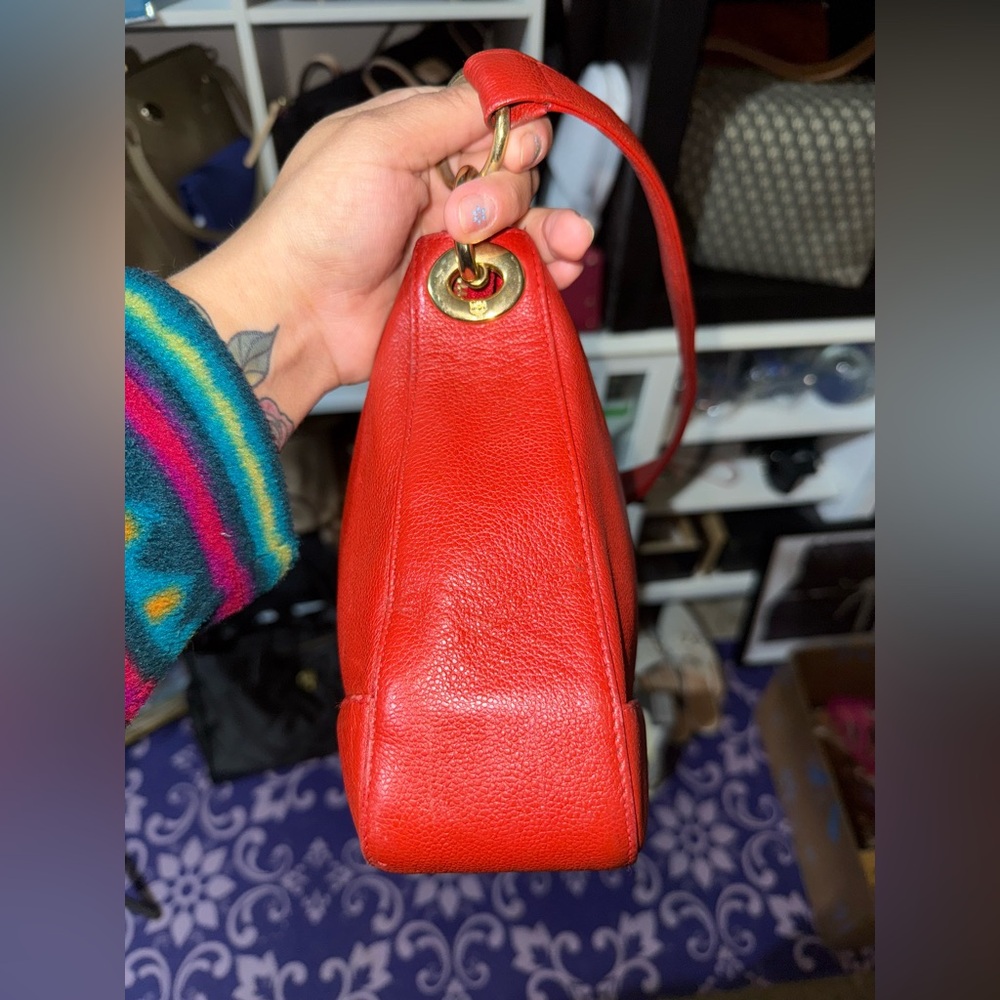 LOW START π«Άπ½ MCM Red Shoulder Bag - Picture 7 of 16